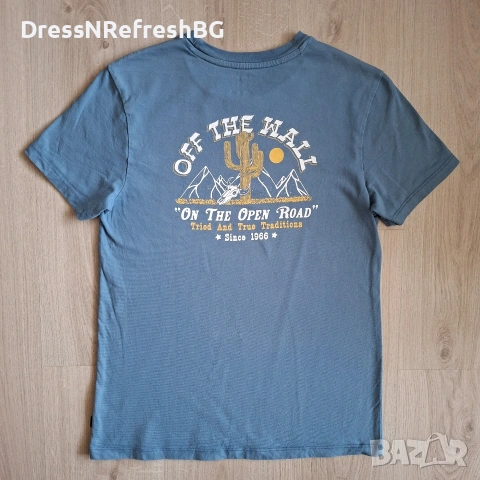 Дамска тениска Vans, размер S Boyfriend Fit, снимка 2 - Тениски - 54266348