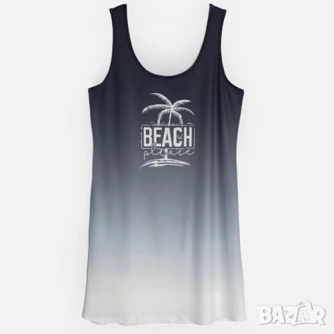 Рокля Degrade Print Beach дамска плажна лятна_1261902