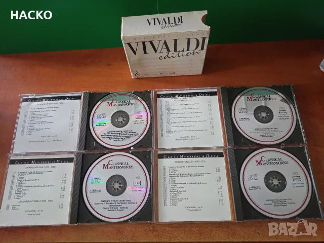 4 CD 97 на Антонио Вивалди с Класически Шедьоври ЛИМИТИРАНО ИЗДАНИЕ, снимка 3 - CD дискове - 55559660