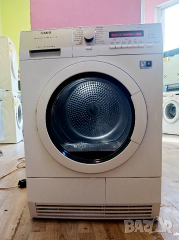 Кондензна сушилня с термопомпа  AEG  ABSOLUTE CARE SYSTEM - 8 кг, снимка 10 - Сушилни - 53799598