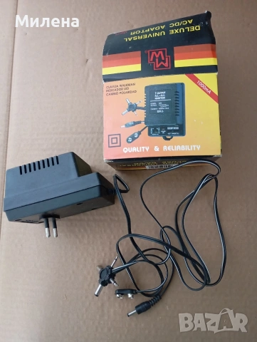 Батерии АА, адаптер и зарядно, снимка 3 - Друга електроника - 54230223