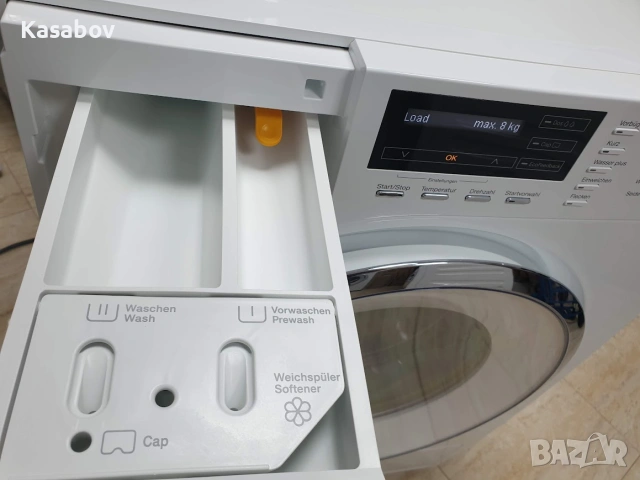 Miele W1 TwinDos Пералня Миеле 12м Гаранция, снимка 6 - Перални - 55127580