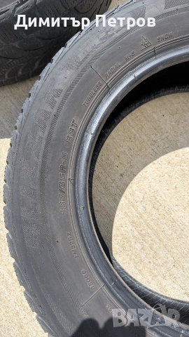 Продавам 4броя зимни гуми Brigestone 185/65/15, снимка 3 - Гуми и джанти - 54973424