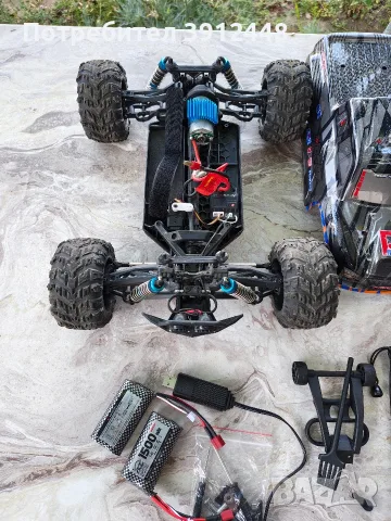 Rc акумулаторна кола перфектно състояние , снимка 6 - Електрически играчки - 55340892