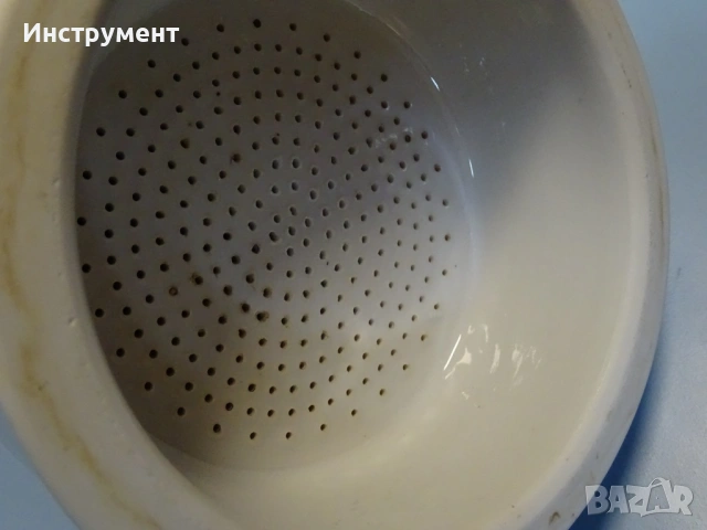 Порцеланова вакуум фуния на Бюхнер Ф210mm Buchner funnel, снимка 7 - Резервни части за машини - 54928393