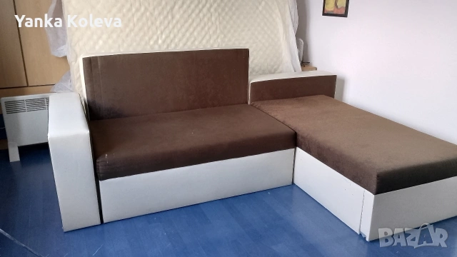 Продавам разтегателен ъглов диван, снимка 2 - Дивани и мека мебел - 55173457
