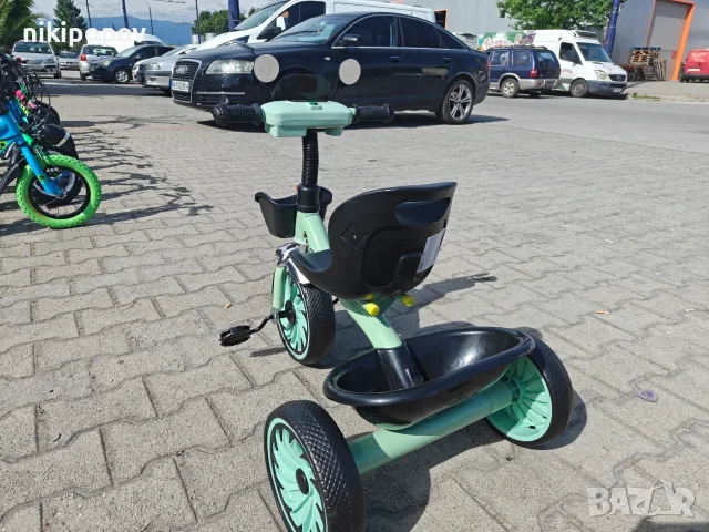 BYOX Триколка TWIDDLE зелен, снимка 9 - Детски велосипеди, триколки и коли - 55440729