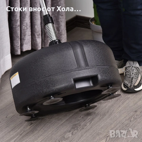 Свободностояща боксова круша със стойка и боксови ръкавици, комплект с регулируема височина HOMCOM , снимка 7 - Бокс - 55243241