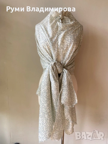 Шал Beck Sondergaard от коприна, вълна, памук, модал и кашмир/ различни видове , снимка 2 - Шалове - 54198580