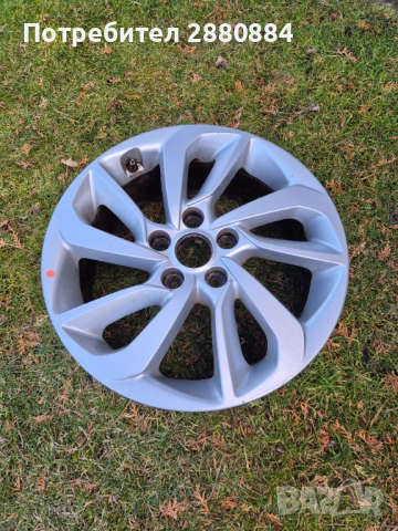 Оригинална джанта за Hyundai 17"х7J , 5х114,3 , ET 51, снимка 3 - Гуми и джанти - 54092574