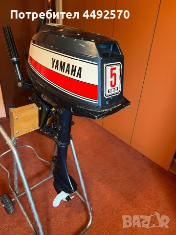 Yamaha 5BS двигател за лодка, снимка 3 - Воден транспорт - 54693341