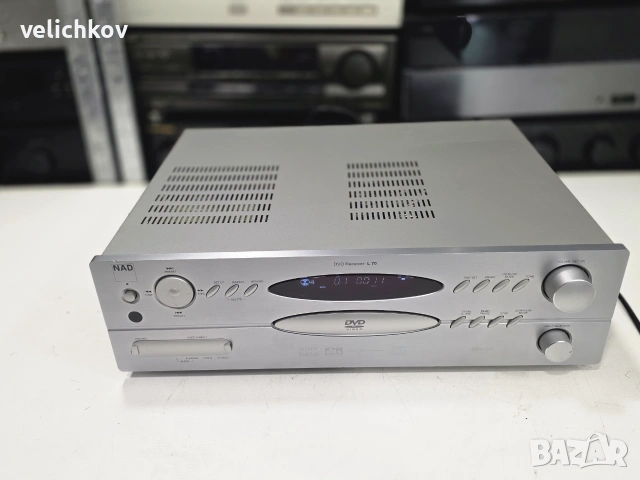 🚀 NAD L70 DVD/CD Receiver – Скандинавски Звяр! Брутален звук, никаква пластмаса! 🔥🔊, снимка 4 - Ресийвъри, усилватели, смесителни пултове - 54993518