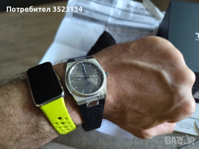 Часовник TISSOT PRX DAMASCUS STEEL 38mm T137.807.96.081.00, снимка 18 - Мъжки - 55148802