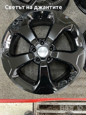 Джанти 17 Цола 5х110 Jeep Renegade Compass Fiat 500 Нови Оригинални , снимка 5 - Гуми и джанти - 54387471