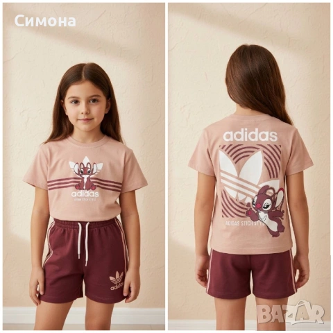 Детски летни комплекти за момиче Адидас