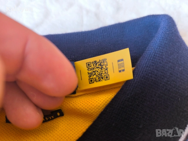 Оригинална мъжка тениска Polo Ralph Lauren размер M custom slim fit, снимка 8 - Тениски - 54509810