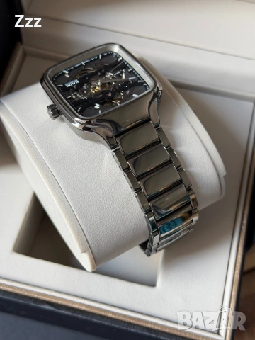Автоматичен часовник Rado True Square 38mm, снимка 12 - Мъжки - 54811422