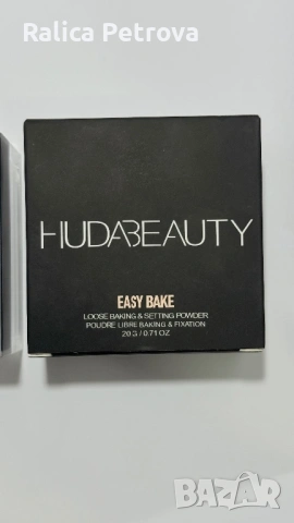 Huda Beauty Easy Bake Setting Powder – 20g (Shade: Sugar Cookie), снимка 4 - Декоративна козметика - 54551931