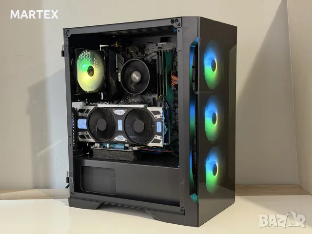 Геймърски компютър Ryzen 5 3600, GTX 1080, 32GB, снимка 10 - Геймърски - 55335453