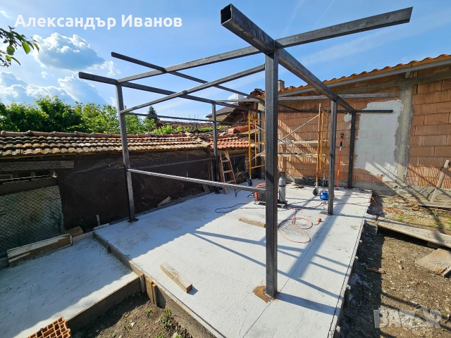 Заваръчни услуги | Метални конструкции | Навеси | Гаражи | Шумен, снимка 2 - Монтажи - 54997006