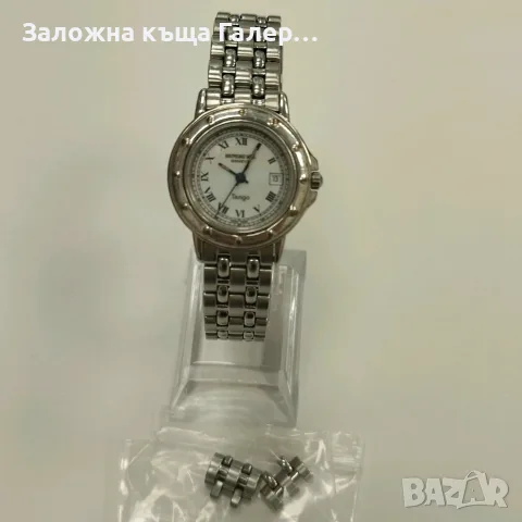 Дамски часовник RAYMOND WEIL TANGO 5360 – сапфир, отлично състояние, снимка 4 - Дамски - 55324582