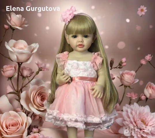Реалистична кукла 55 см