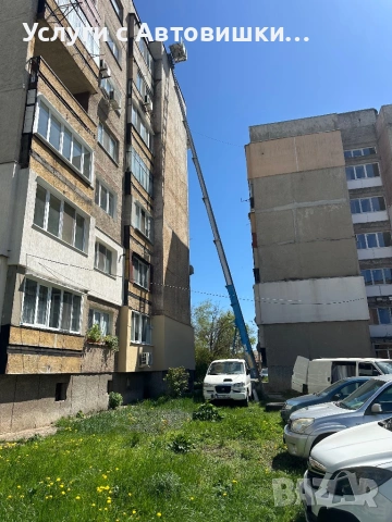 Мобилен асансьор за Строителни Материали /Мебелен лифт/Хаспел
