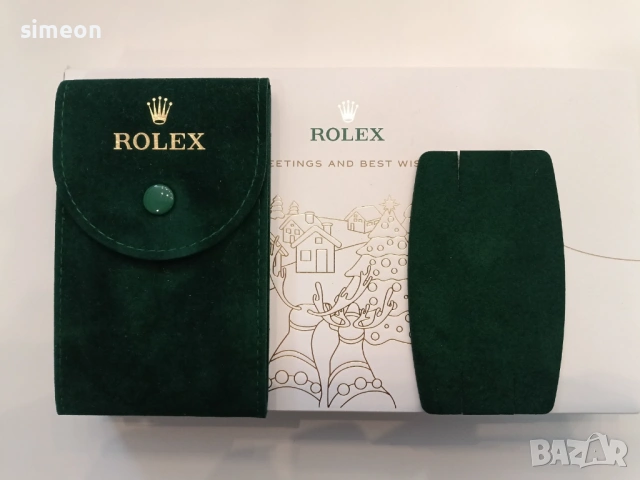 Rolex Travel Pouch (калъф за транспорт иране) и кутия . , снимка 4 - Луксозни - 54277110
