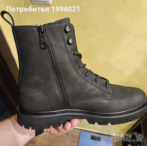 Мъжки боти Calvin Klein НОВИ 40 43 44 45, снимка 4 - Мъжки боти - 54585097