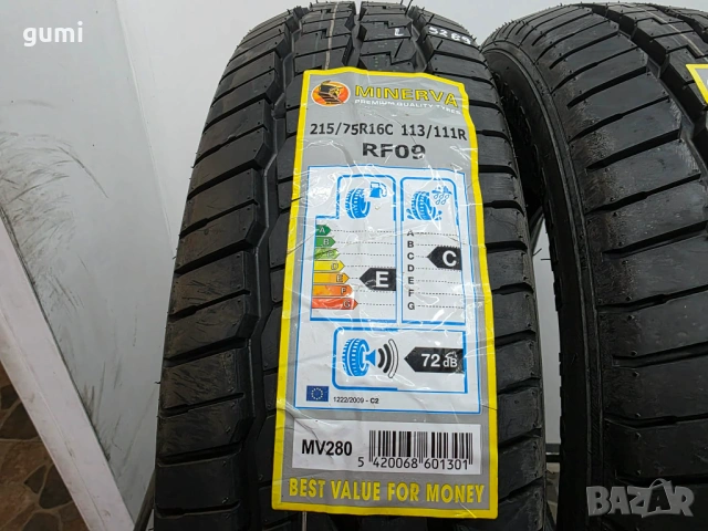 2бр летни гуми за бус 215/75/16C MINERVA L05289 , снимка 2 - Гуми и джанти - 53970311