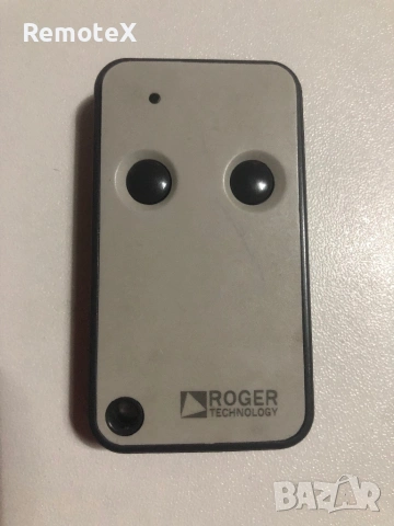 E80/TX52R/2 дистанционно управление за гаражни врати Roger Technology с фиксирана честота 433.92 MHz, снимка 2 - Дистанционни - 54598706