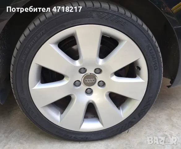 Оригинални джанти Audi A6 C6 4F 18 с летни гуми