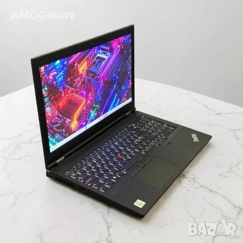 15.6’UHD 4K IPS/Core i9-10885H/RTX 2080 Super 8GB/Lenovo Thinkpad T15 Gen1/32GB DDR4/512GB SSD, снимка 4 - Лаптопи за работа - 54546945