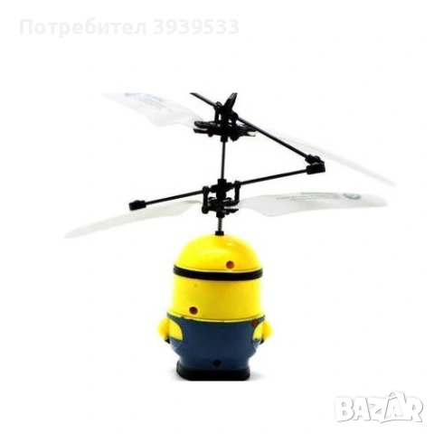 Детски дрон тип миньон играчка със сензор за препятствия 3.7V 120 mAh, снимка 2 - Влакчета, самолети, хеликоптери - 55212208