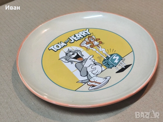 чиния Том и Джери , снимка 3 - Чинии - 54068969