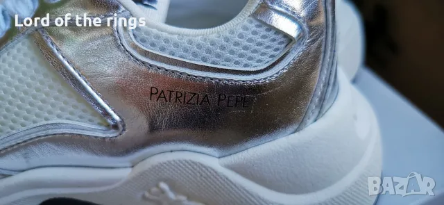 Оригинални маркови дамски сникърси / маратонки PATRIZIA PEPE - 37 номер, снимка 7 - Маратонки - 55365174