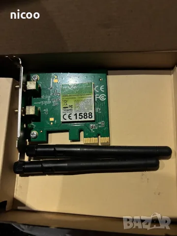 Безжична мрежова карта TP-Link TL-WN881ND V2.20, снимка 4 - Мрежови адаптери - 55630873
