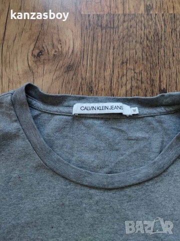 CALVIN KLEIN - страхотна мъжка тениска L, снимка 6 - Тениски - 55212307