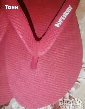 SuperDry Нови Мъжки Чехли с Етикет 44/45, снимка 3 - Мъжки чехли - 55157888