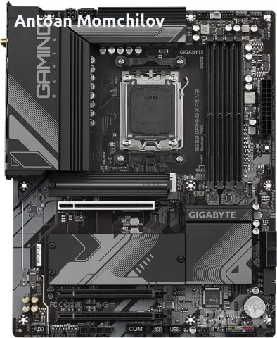 Дънна платка GIGABYTE B650 Gaming X AX V2 AM5, снимка 5 - Дънни платки - 55157436