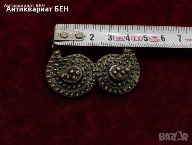 ВИНТИДЖ БРОШКА „ПАФТИ“ , снимка 7 - Антикварни и старинни предмети - 55354440