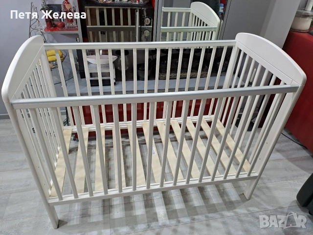Детско дървено легло  Mamas & Papas -120/60см, снимка 10 - Бебешки легла и матраци - 54869031