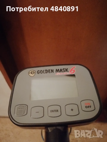 Продавам металдетектор Golden Mask 6 Цена 210 евро, снимка 4 - Друга електроника - 54705040