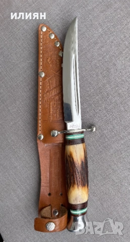 Нож solingen. Свети Хуберт. , снимка 3 - Ножове - 54311319
