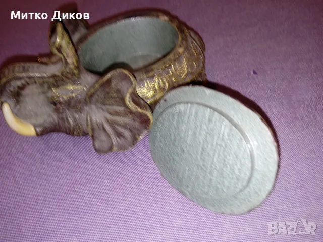 Бижутерийна кутия с обувчица и слонче, снимка 9 - Други - 55565336