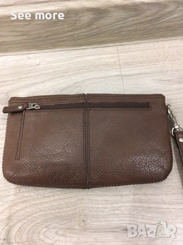 FOSSIL портфейл клъч естествена кожа, снимка 3 - Портфейли, портмонета - 54003307