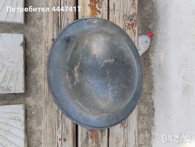 Английска каска ВСВ 1941г, снимка 6 - Антикварни и старинни предмети - 54903503