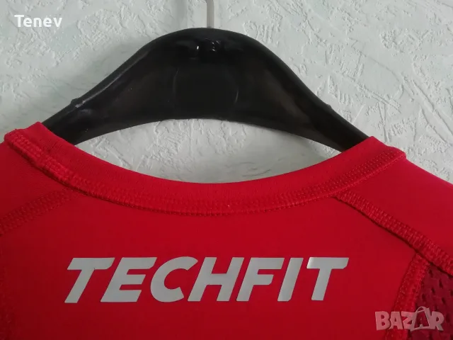 Bayern Munich Adidas Techfit Compression оригинална тениска фланелка Байерн Мюнхен , снимка 7 - Тениски - 41699566