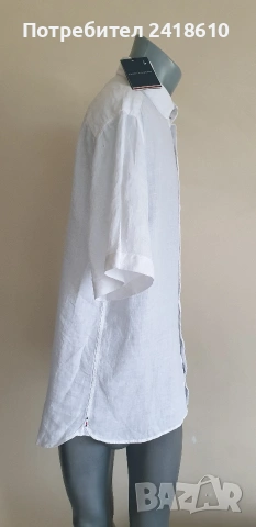 Tommy Hilfiger Linen Regular Fit Mens Size L НОВО! Лен ОРИГИНАЛ! Мъжка Ленена Риза!, снимка 5 - Ризи - 54382307