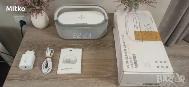 FM дигитално радио с Bluetooth и LED лампа , снимка 7 - Друга електроника - 54498131